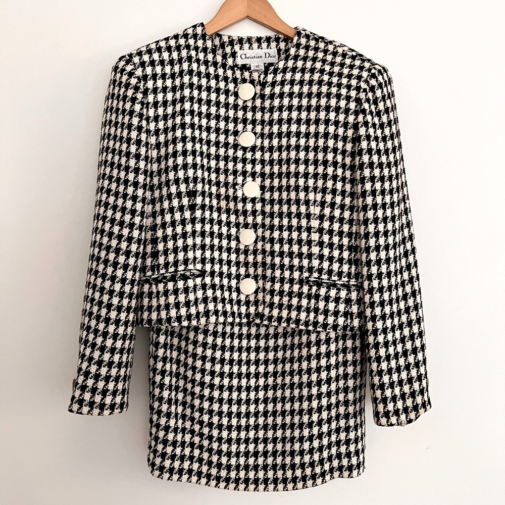 Vintage Dior skirt suit